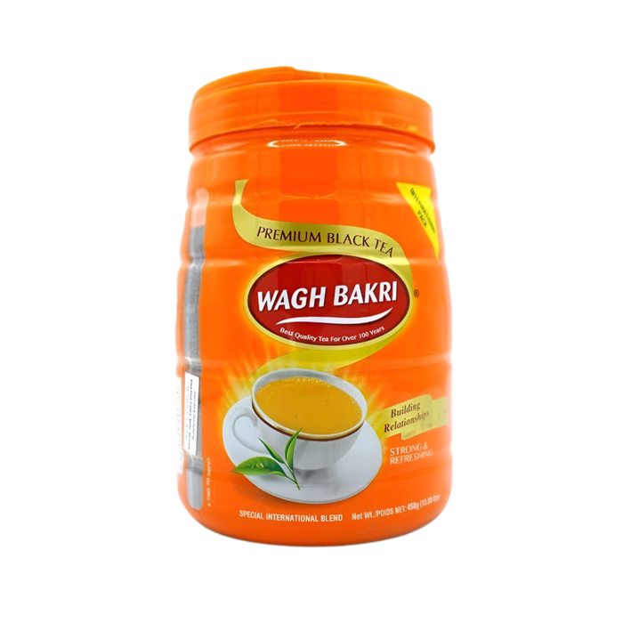 Wagh Bakri Premium Black Tea in Jar 450gm