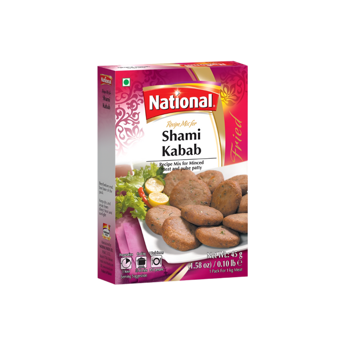 National Seasoning Mix Shami Kabab 45g