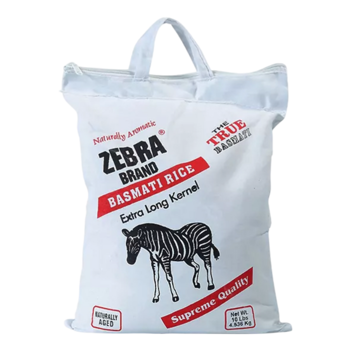 Zebra Extra Long Basmati Rice 10lb