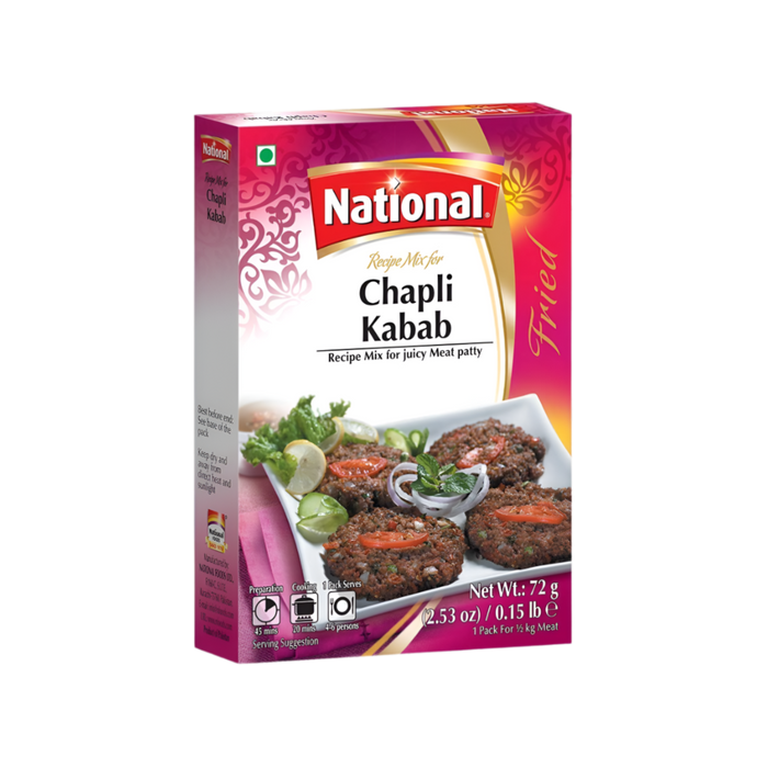 National Spice Mix Chapli Kabab 72g