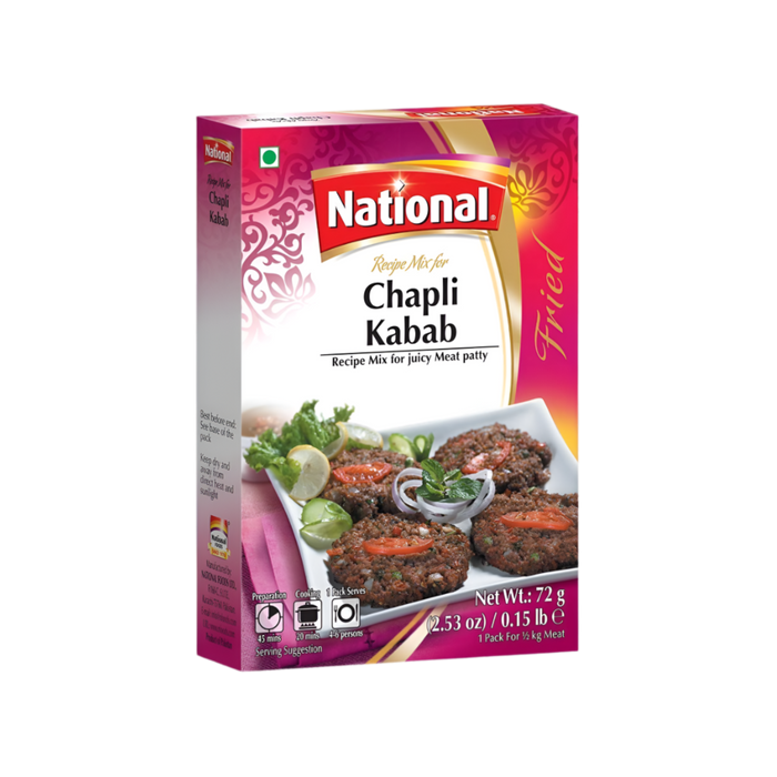 National Seasoning Mix Chapli Kabab 72g