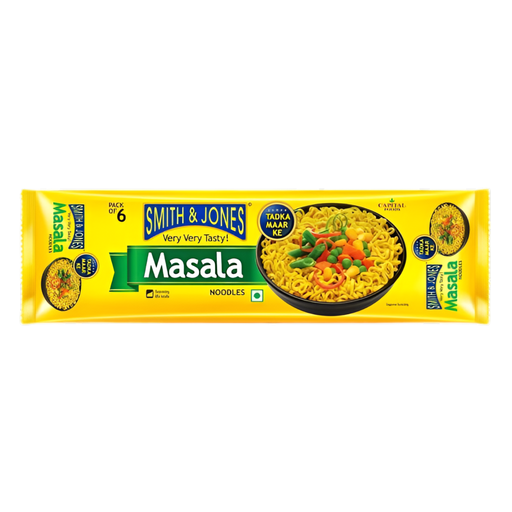 Smith & Jones Masala Noodles 480g - Noodles | indian grocery store in cornwall