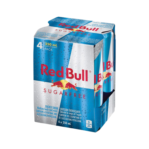 Red Bull Sugarfree (4 Pack) 250ml - Drinks | indian grocery store in peterborough