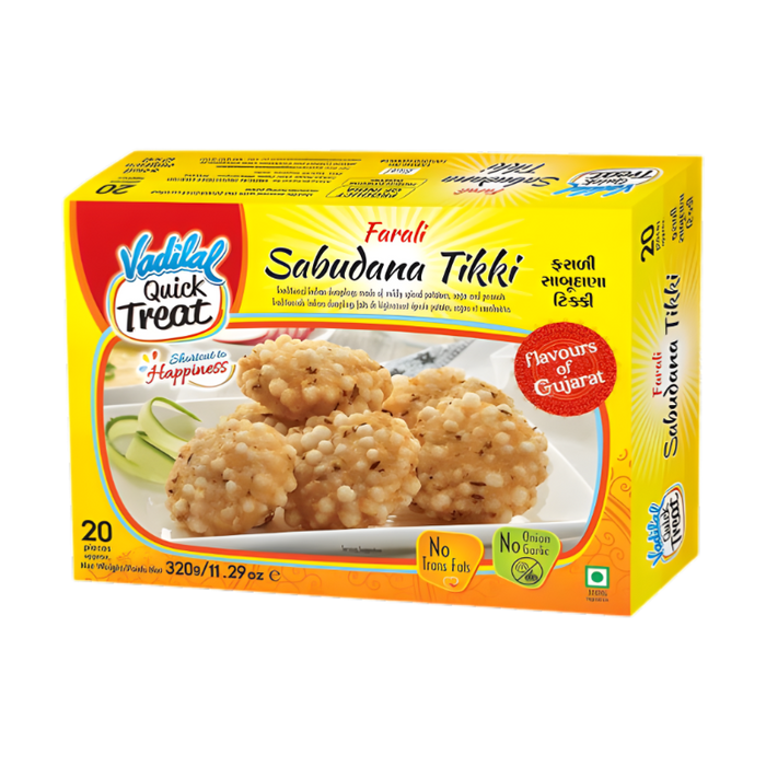 Vadilal Farali Sabudana Tikki 320g