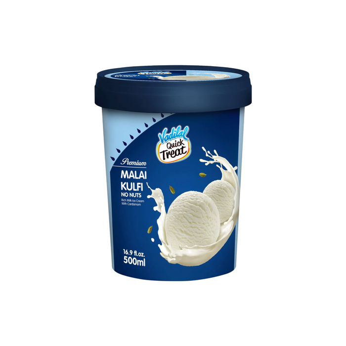 Vadilal Malai Kulfi Ice Cream 1L