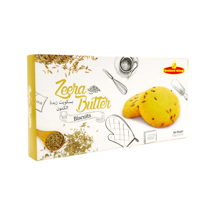United King Zeera Butter  Biscuits 200g