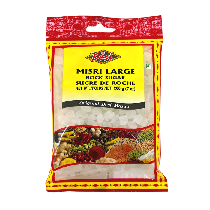 Desi Mishri (Rock Sugar) Large 200g - Sugar - pakistani grocery store near me