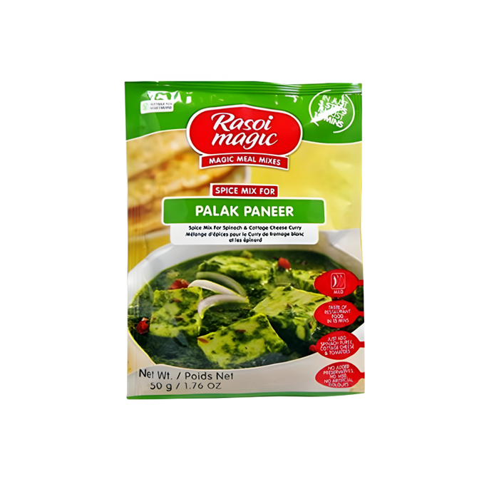 Rasoi Magic Palak Paneer 50g - Spices | indian grocery store near me