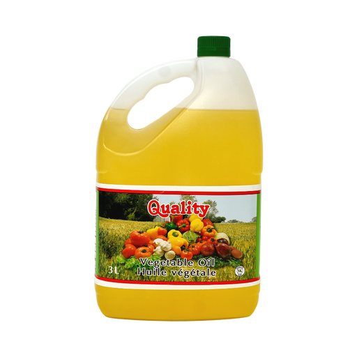 Quality Vegetable Oil 3L - Oil - bangladeshi grocery store near me
