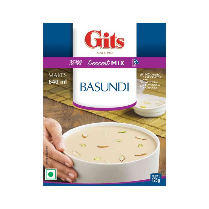 Gits Instant Mix Basundi 125g - Ready To Eat | indian grocery store in london