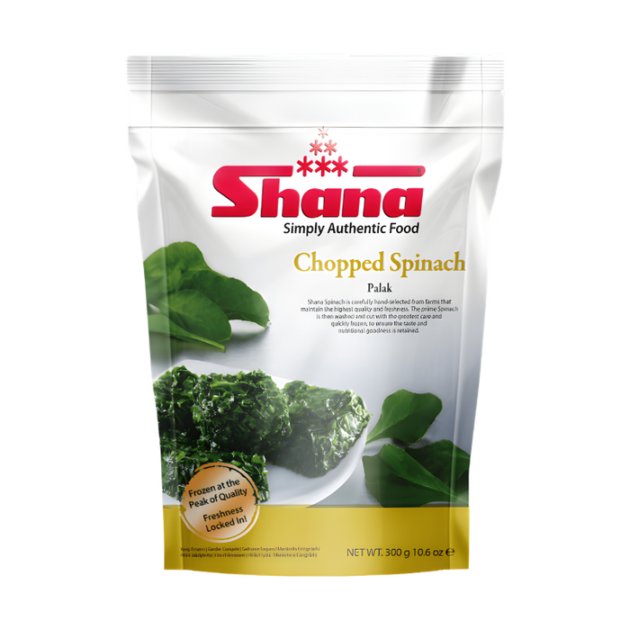 Shana Chopped Spinach 300g - Frozen | indian grocery store in markham
