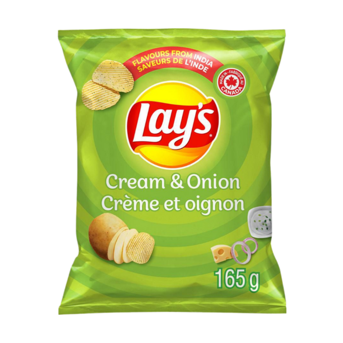 Lays American style cream and onion