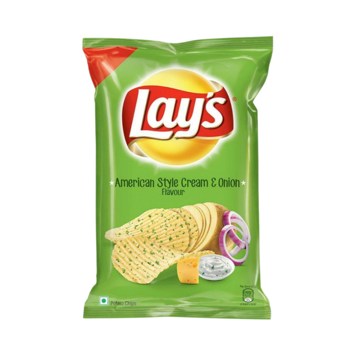 Lays American style cream and onion