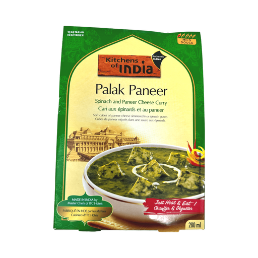 Kitchens of India Palak Paneer 280ml - Ready To Eat | indian grocery store in oakville