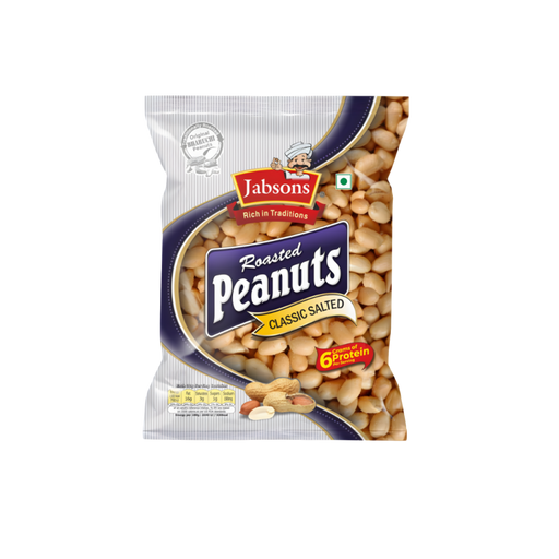 Jabsons Roasted Peanuts Classic Salted 160gm - Snacks | indian grocery store in scarborough