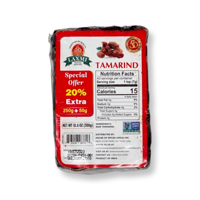 Laxmi Raw Tamarind Slab - Spices | indian grocery store in Charlottetown