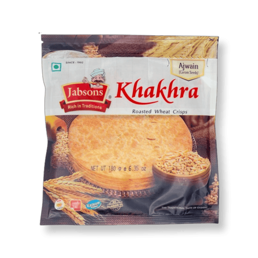 Jabsons Ajwain Khakhra 180g - Snacks | indian grocery store in Charlottetown