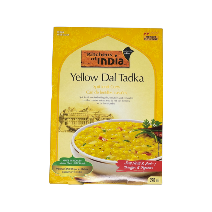 Kitchens of India Yellow Dal Tadka 270ml - Ready To Eat - east indian supermarket