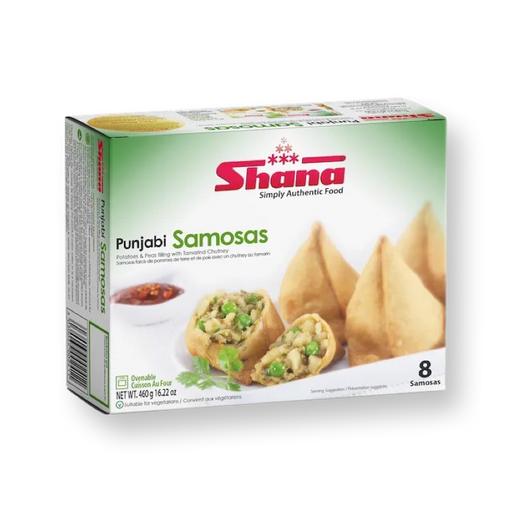 Shana Punjabi Samosa 460g - Frozen | indian grocery store in Laval