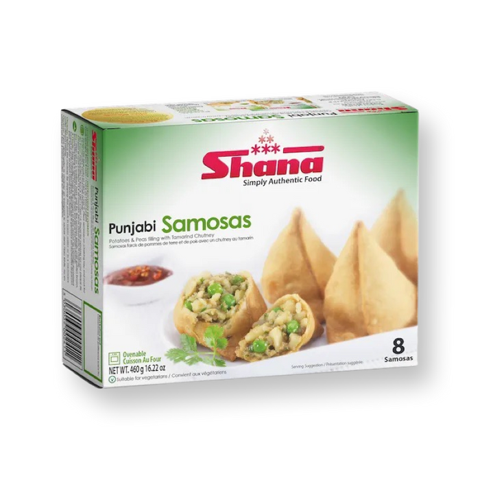 Shana Punjabi Samosa 460g - Frozen | indian grocery store in Laval