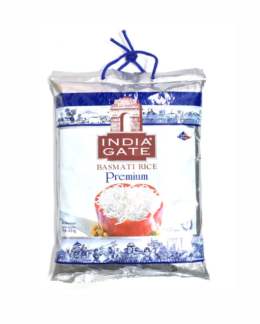India Gate Basmati Rice Premium 10lb (4.5kg) - Best Indian Grocery Store