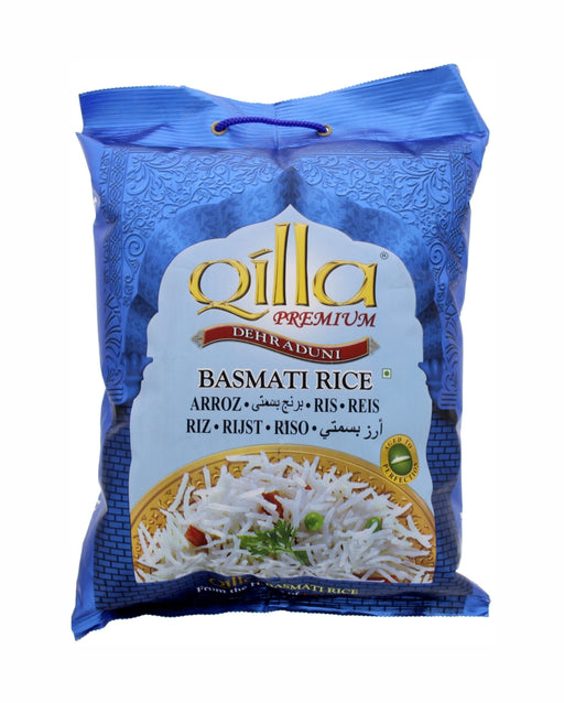 Qilla Premium Dehraduni Basmati Rice 10 lb - Indian Grocery Home Delivery