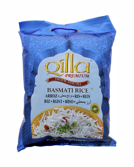 Qilla Premium Dehraduni Basmati Rice 10 lb - Rice | indian grocery store in Laval