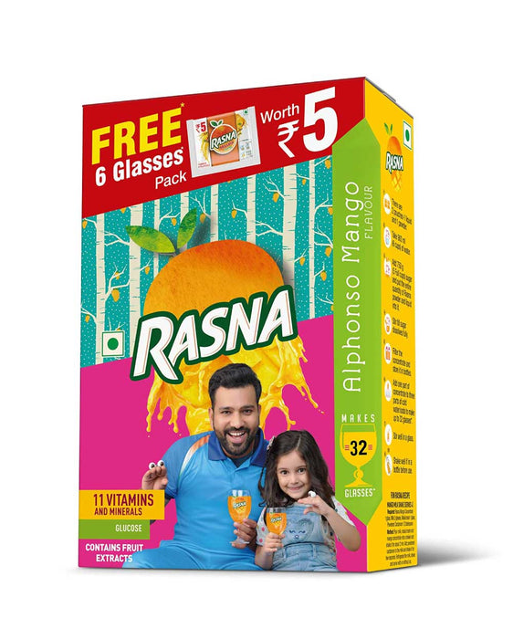 Rasna Alphonso Mango 30gm - Syrup & Squash | indian grocery store in niagara falls