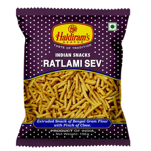 Haldirams Ratlami sev 150g - Snacks - indian supermarkets near me