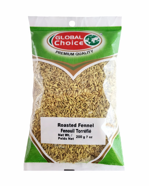 Global Choice Roasted Fennel Seeds 200gm (sauf) - Spices | indian grocery store in cornwall