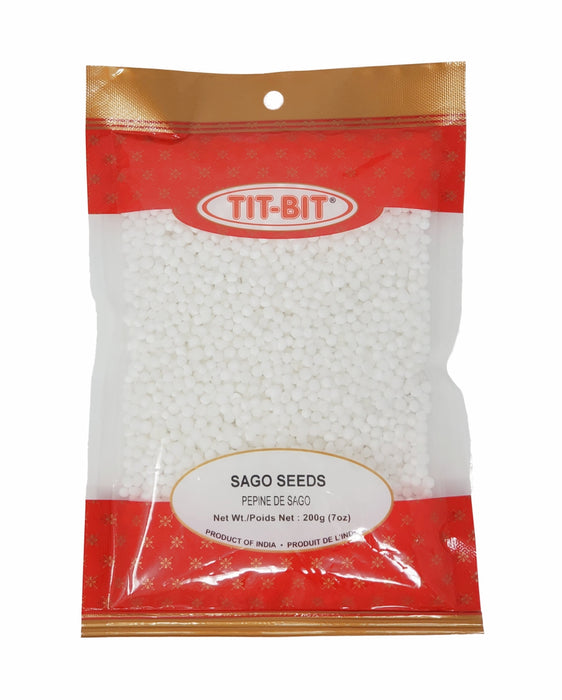 Tit-Bit Sago Seeds 200gm (Sabudana) - Ready To Cook | indian grocery store in St. John's