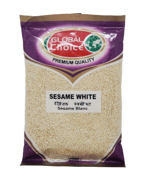 Global Choice Sesame Seeds White 200gm (til) - Spices | indian grocery store in Saint John