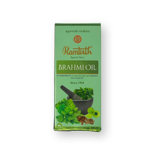 Ramtirth Brahmi Oil - Hair Oil - pakistani grocery store in canada