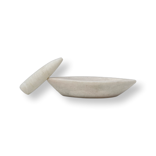 Divine Marble Khalabatta Boat Shape - Utensils | indian grocery store in Saint John