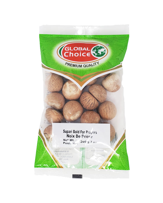 Global Choice Supari/Whole Betal Nuts 200gm - Prayer (Pooja) | indian grocery store in windsor