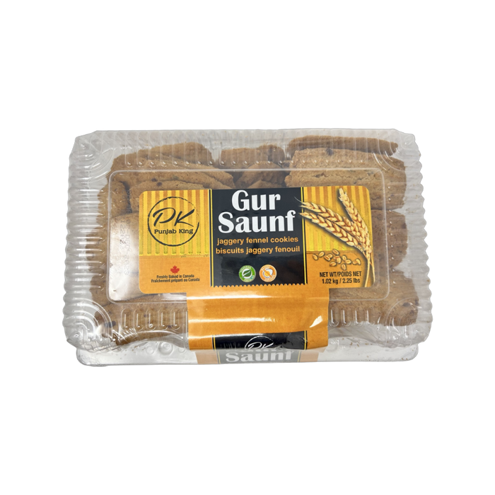 Punjab King Gur Saunf Cookies 1.02Kg - Biscuits | indian grocery store in Fredericton