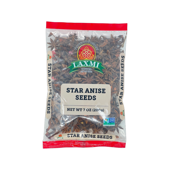 Laxmi brand Star Anise seeds 200g - Spices | indian grocery store in Laval