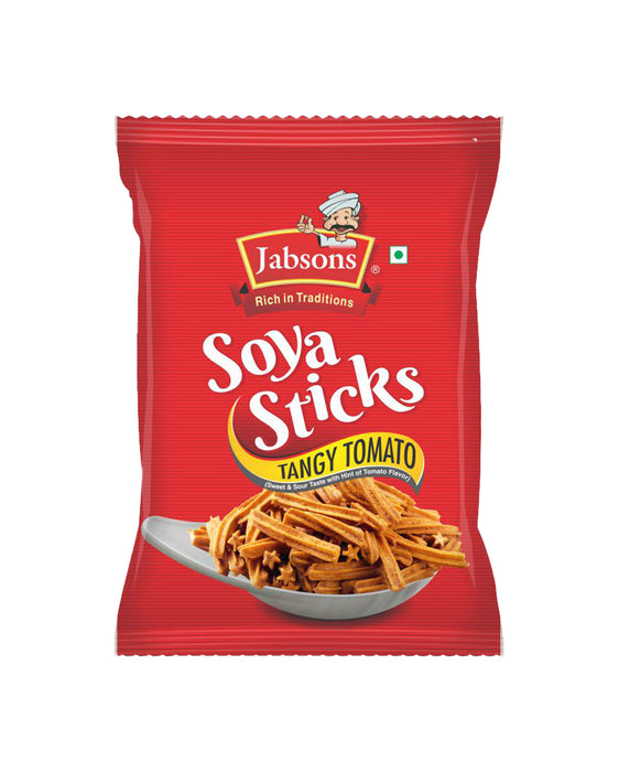 Jabsons Tangy Tomato Soya Sticks 180gm - Snacks | indian grocery store in waterloo