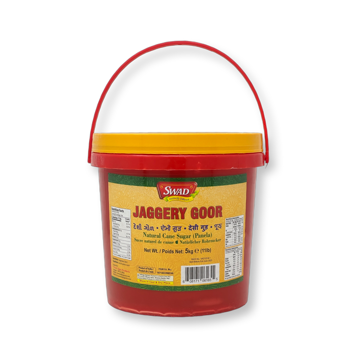 Swad Jaggery Goor 5kg - Sugar - indian grocery store in canada